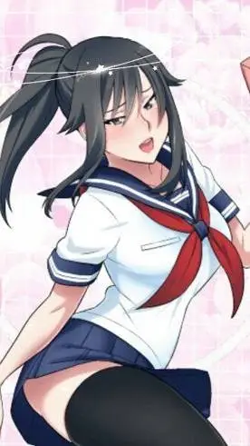 ai character: ayano aishi🌈🍋 background