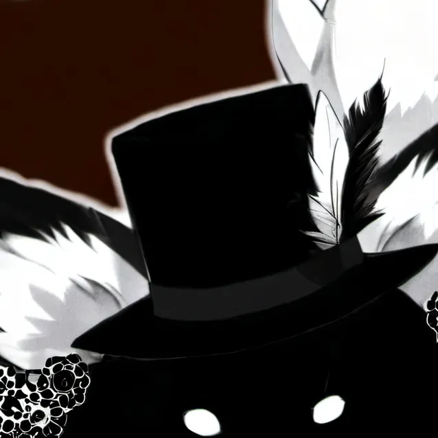 chat with ai character: black but cat