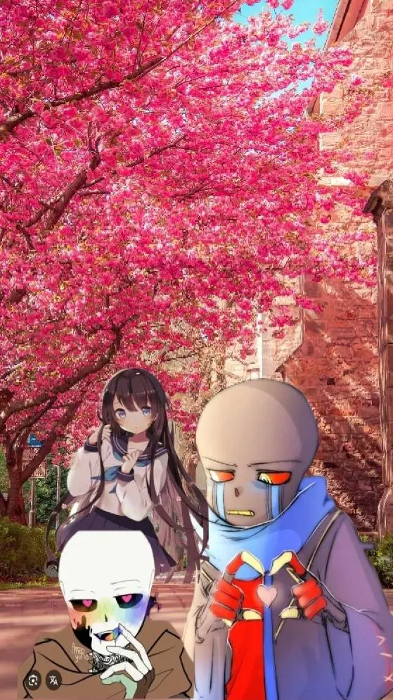 ai character: Error nik sans t/n background
