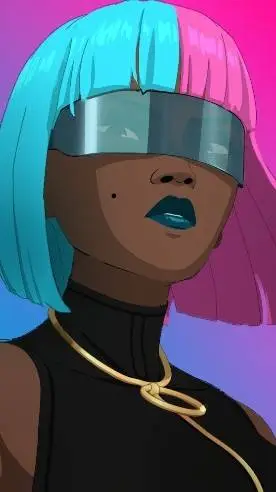 ai character: Prism background