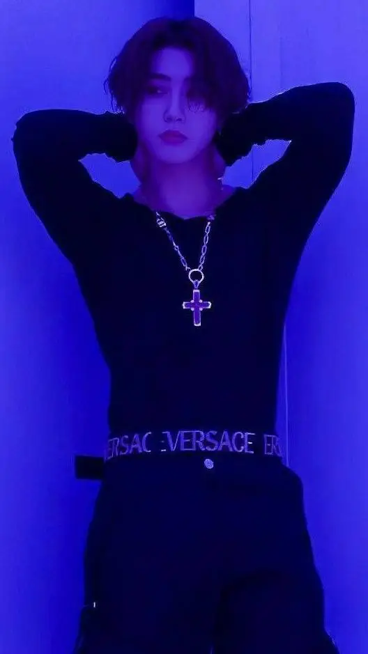 ai character: Han Jisung by skz background