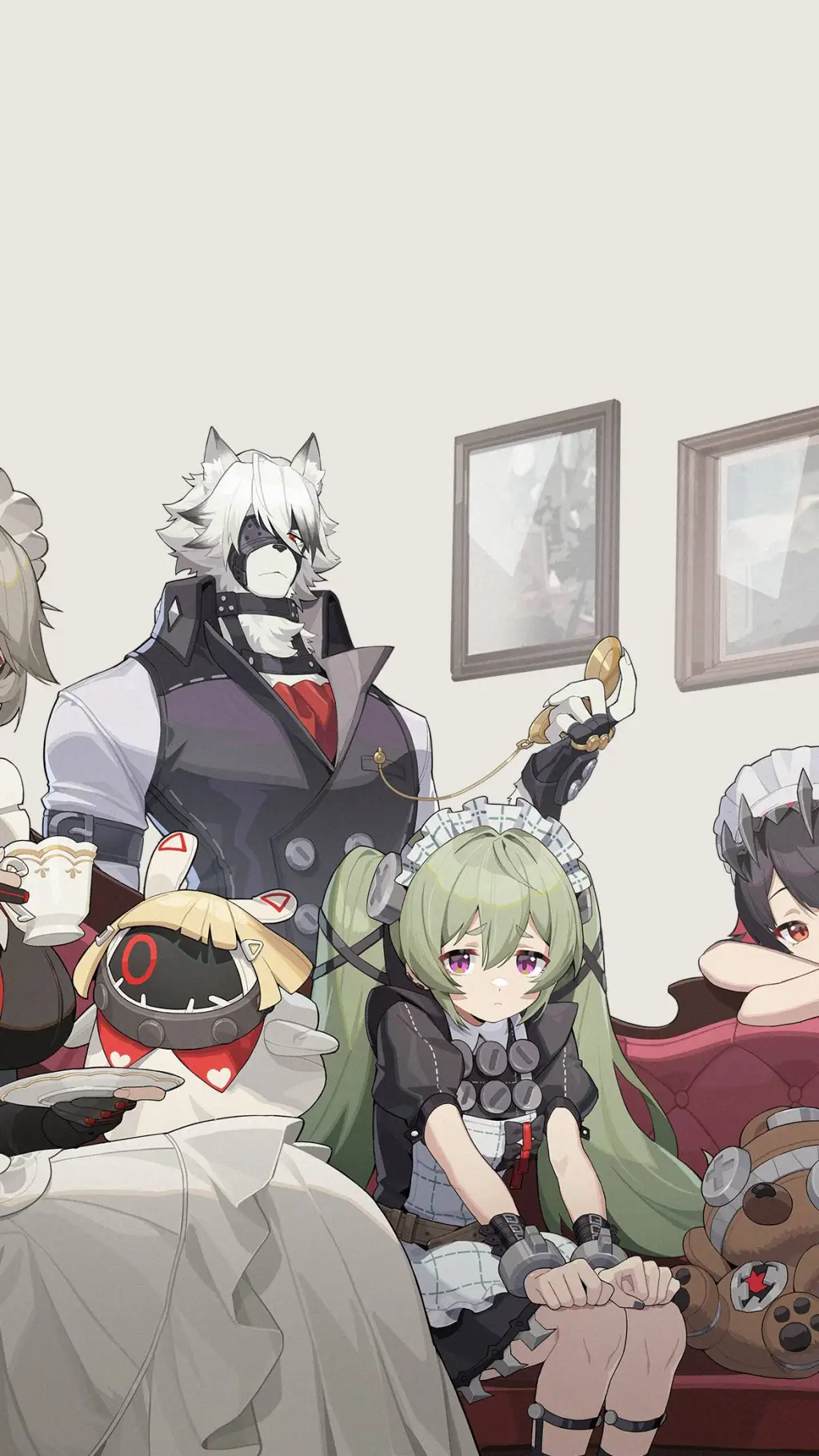 ai character: ZZZ: HP background