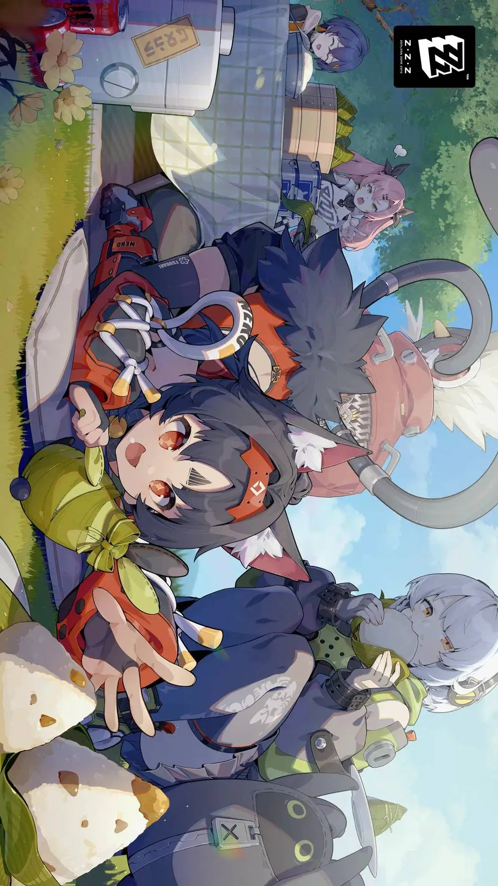 ai character: ZZZ: CH background