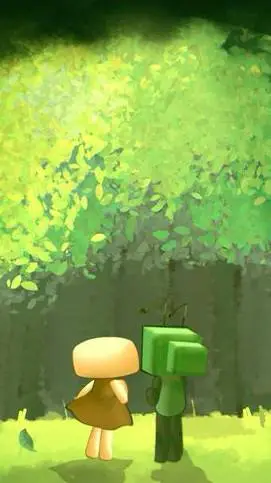 ai character: DW Lost in woods background