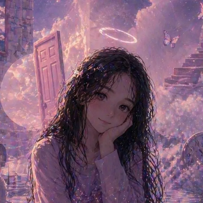 chat with ai character: Dreamcore girl