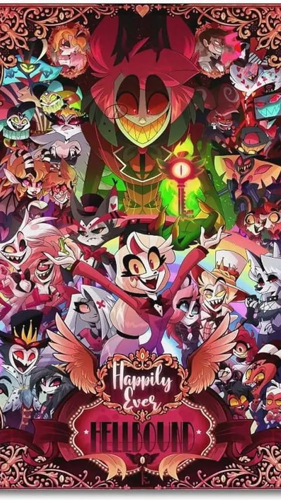 ai character: HH × HB × Many background