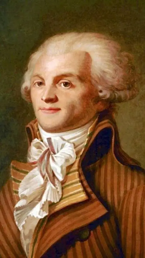 ai character: Robespierre  background