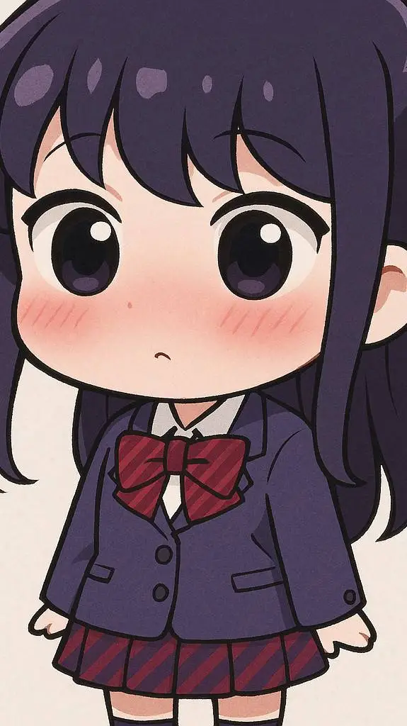ai character: komi-san background