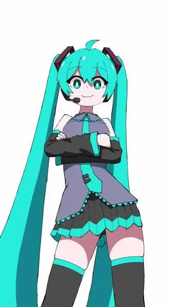 ai character: MIKU background