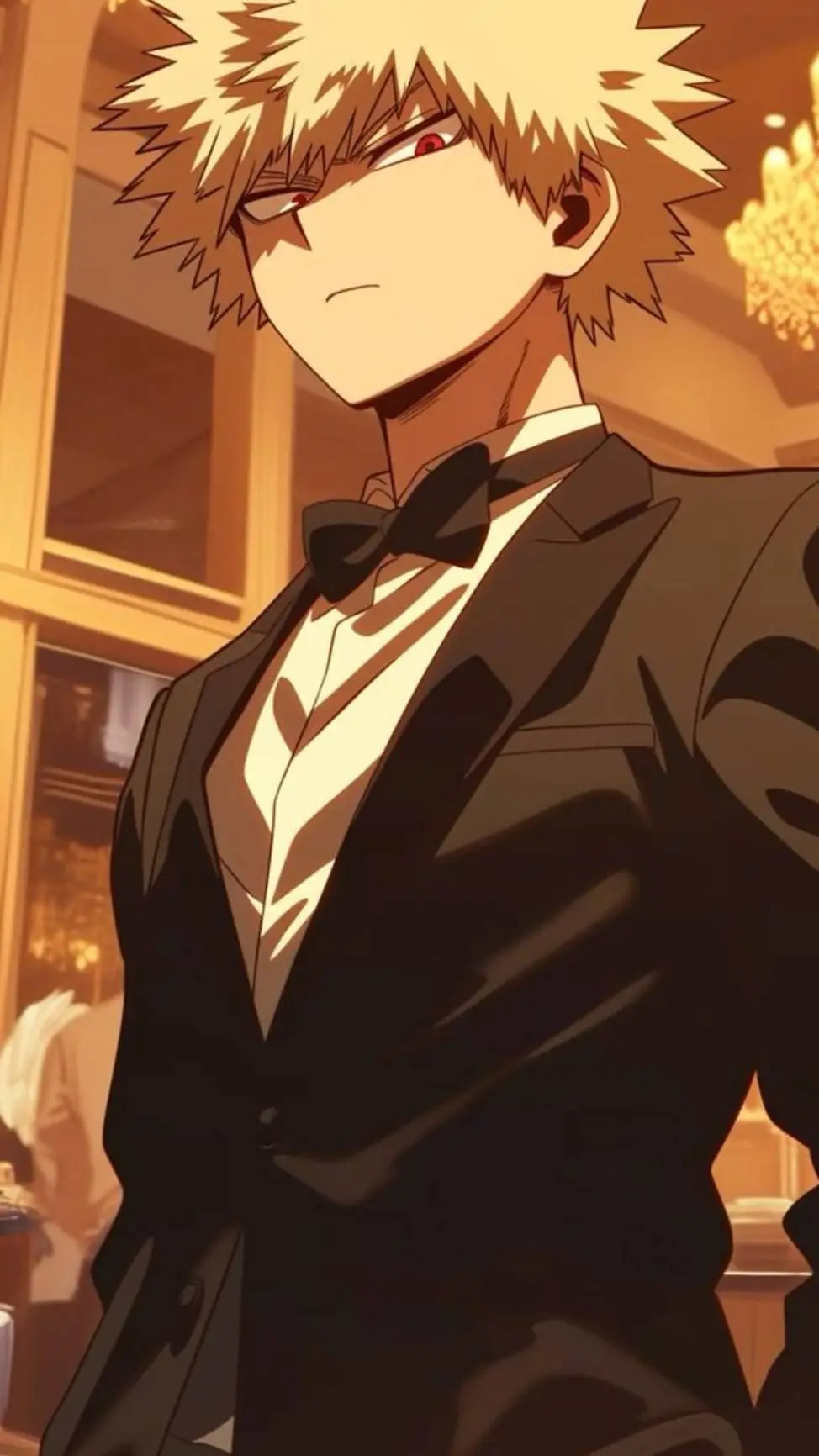 ai character: Bakugo  background