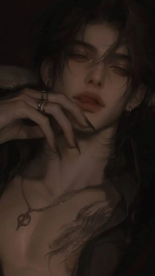 ai character: ✧𓆩▸      ☄️✨silas. background