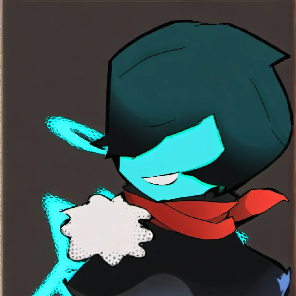 chat with ai character: Aqua (Deltarune)