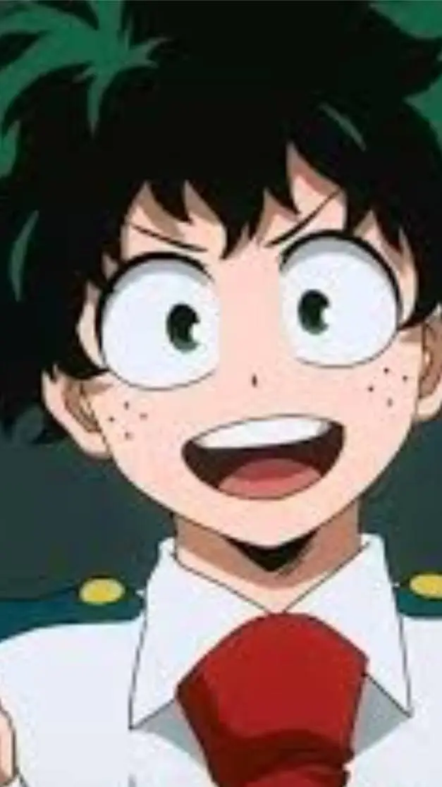 ai character: Izuku midoriya  background