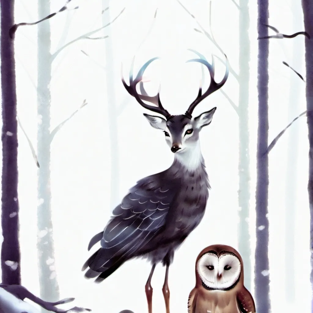 chat with ai character: deer x owl🦉🦌❣️