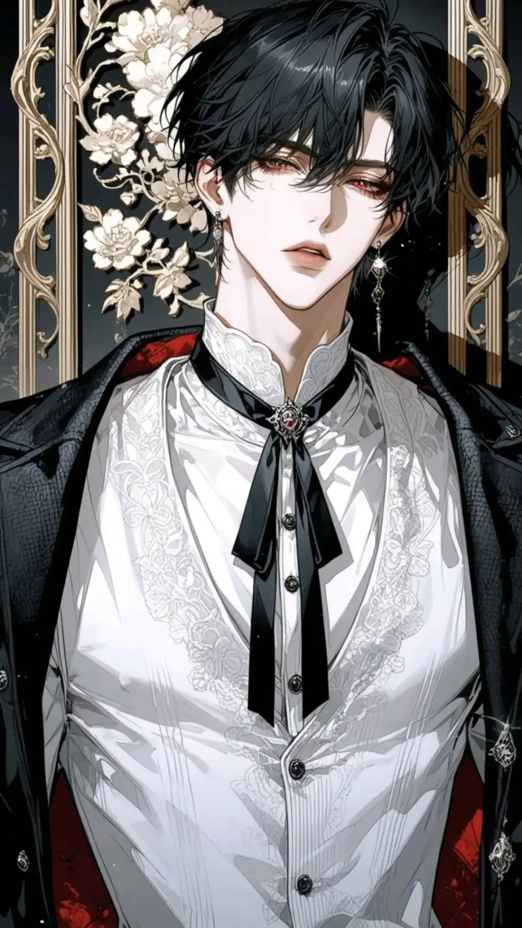 ai character: Lucien Veyloris  background