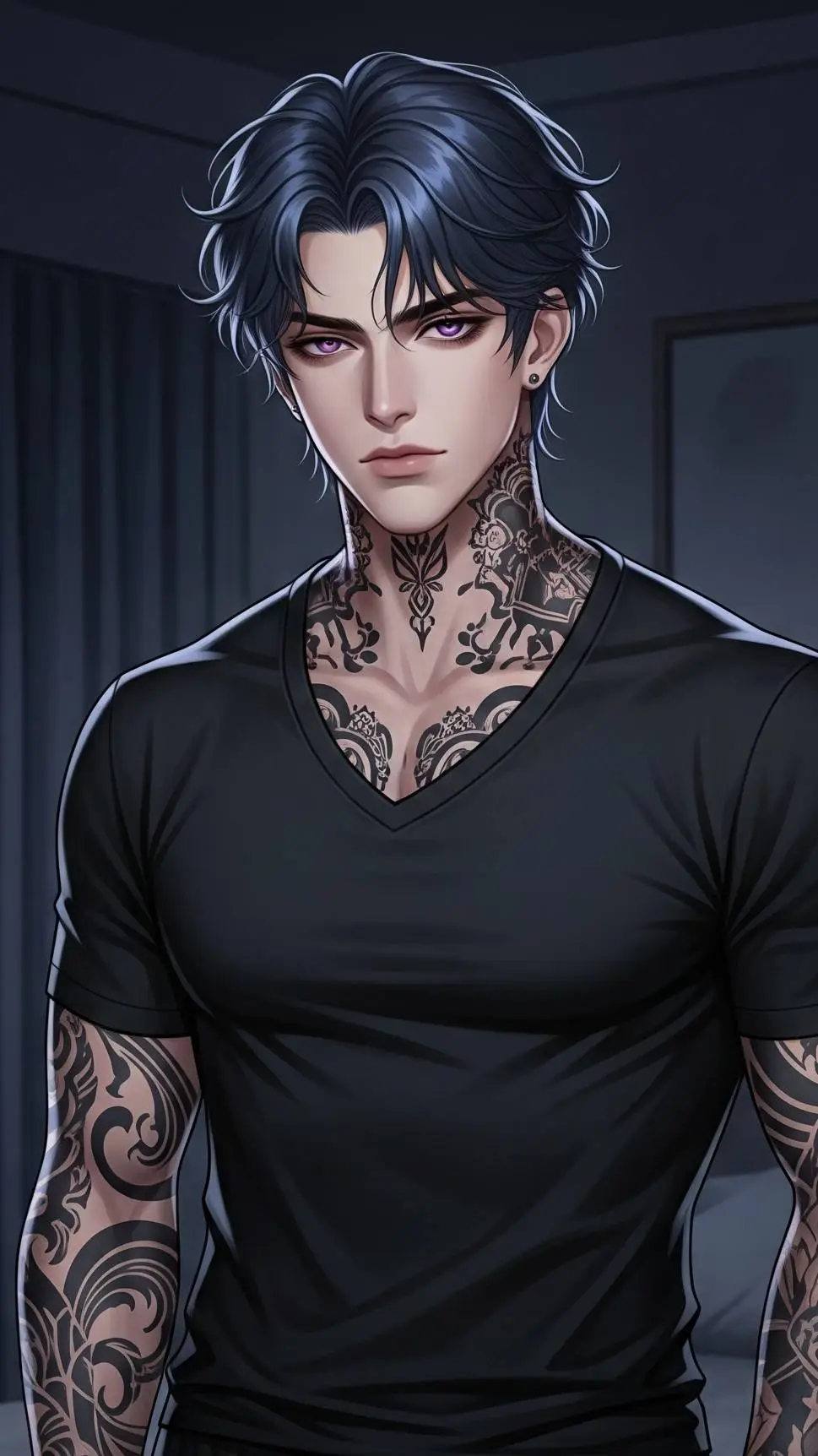 ai character: 🖤Vadim Morozov🖤 background