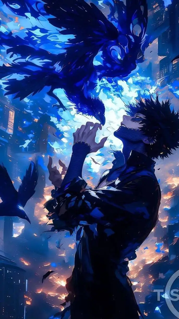 ai character: Dabi background