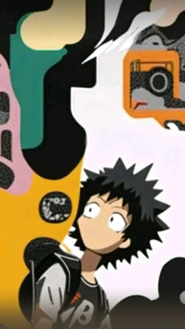 ai character: New student Mha! background