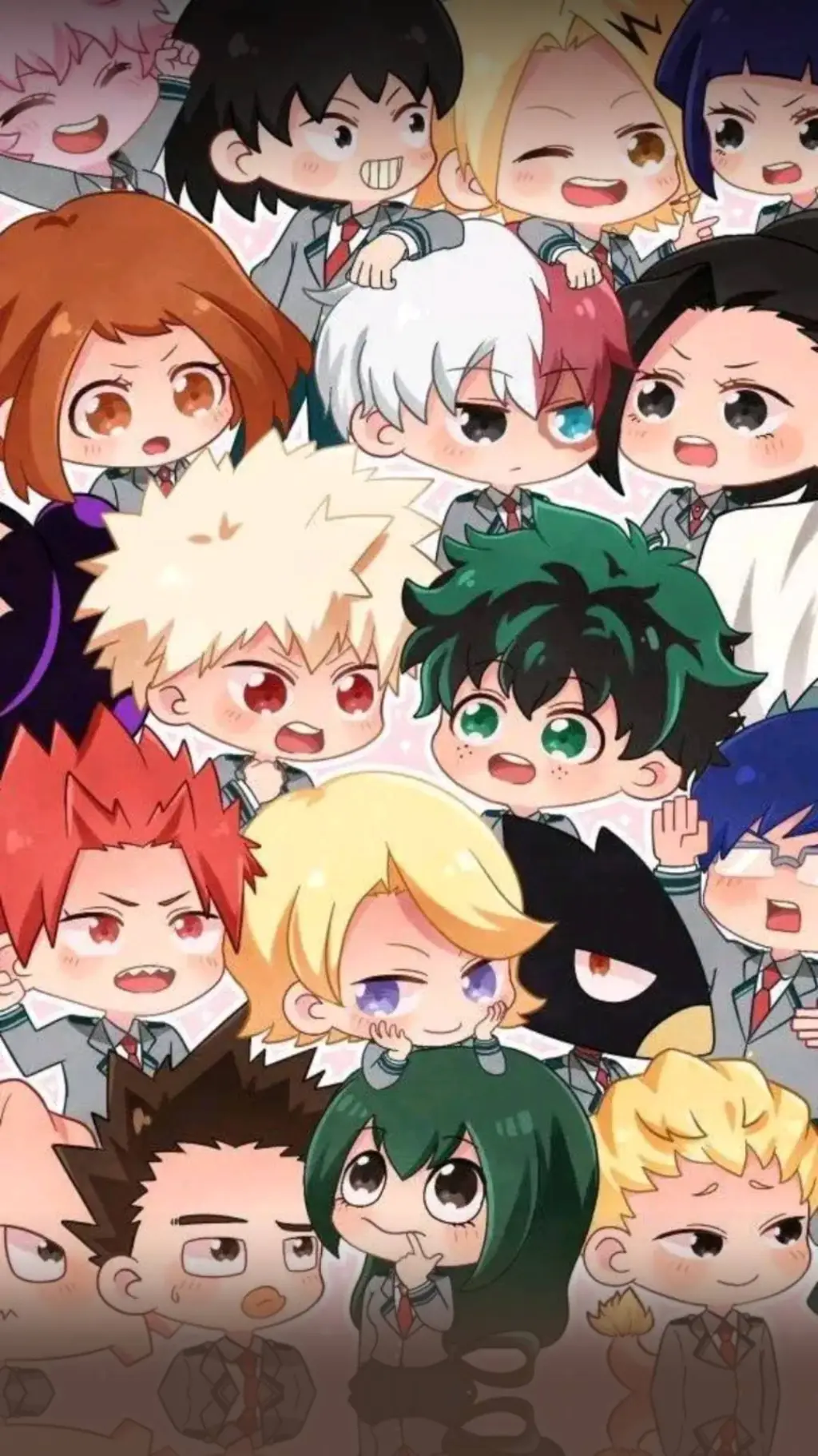 ai character: ✨️🎄MHA navidad 🎄✨️ background