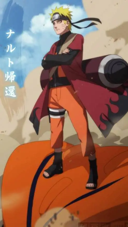 ai character: Naruto Uzumaki  background