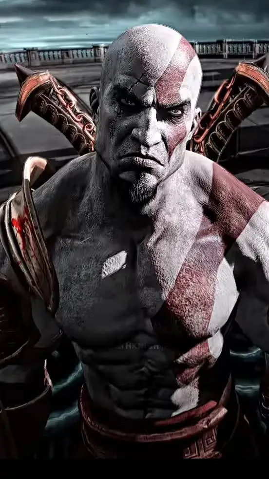 ai character: Kratos  background