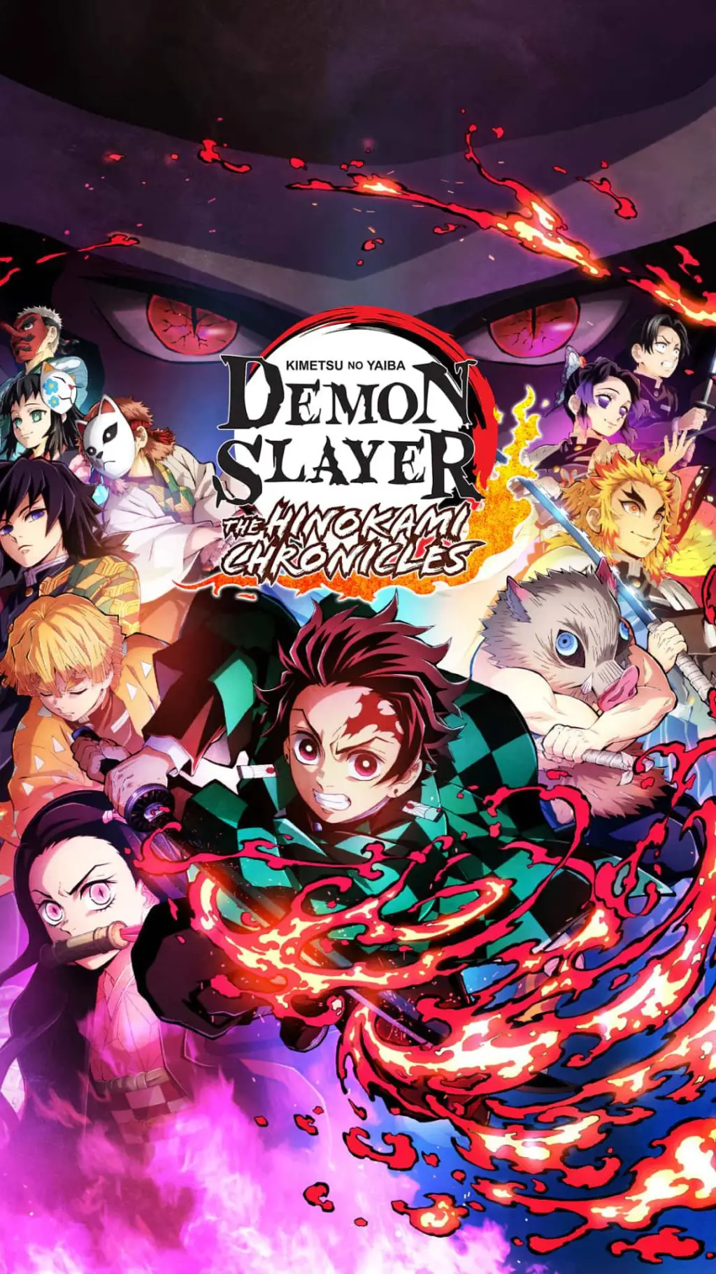 ai character: demon sleryer  background