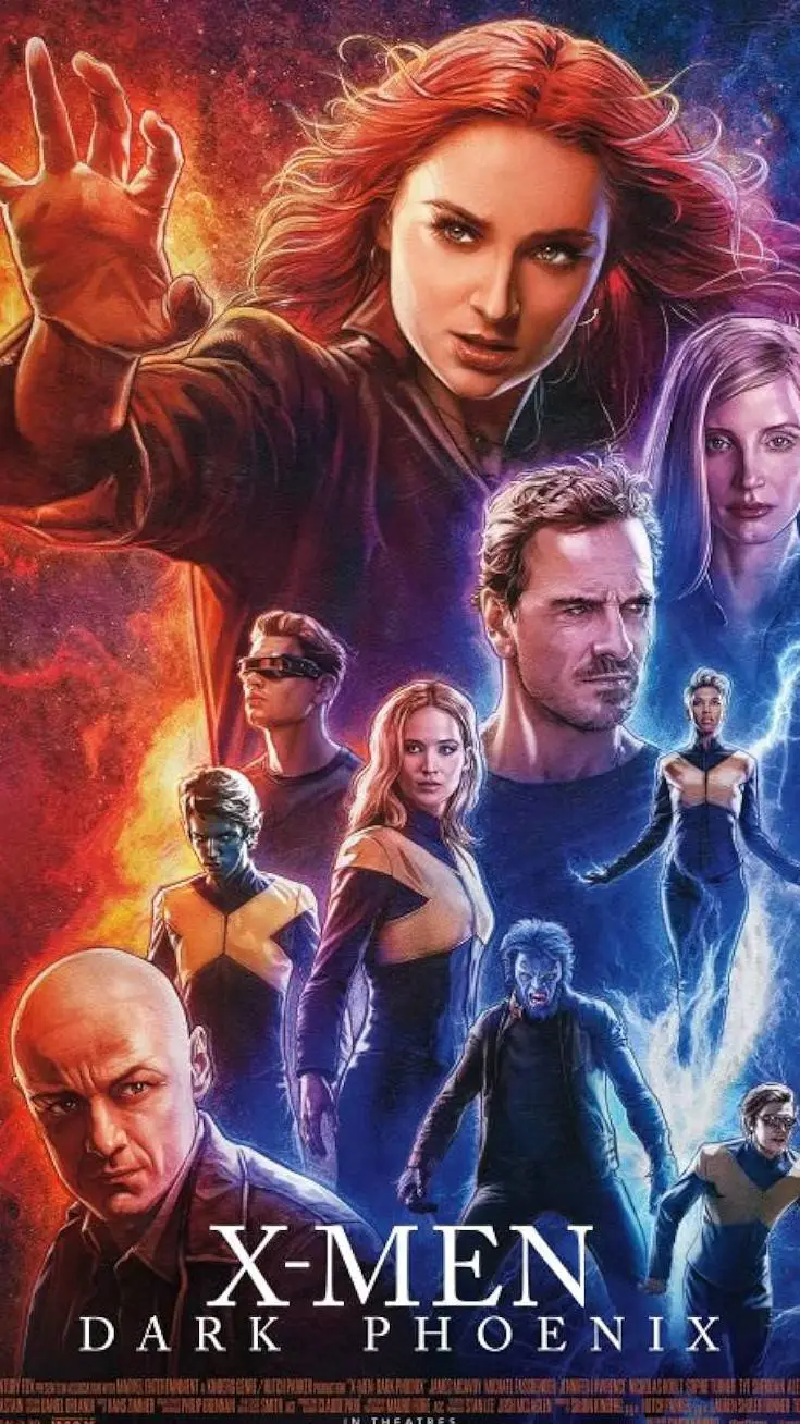 ai character: X-Men:Dark Phoenix background