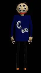 ai character: bucky bal (baldi) background