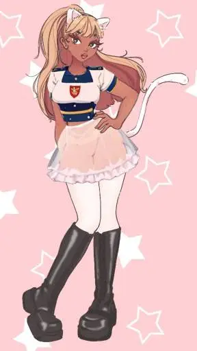 ai character: mina background