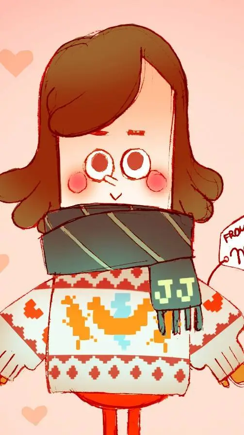 ai character: ~•JJ•~ background