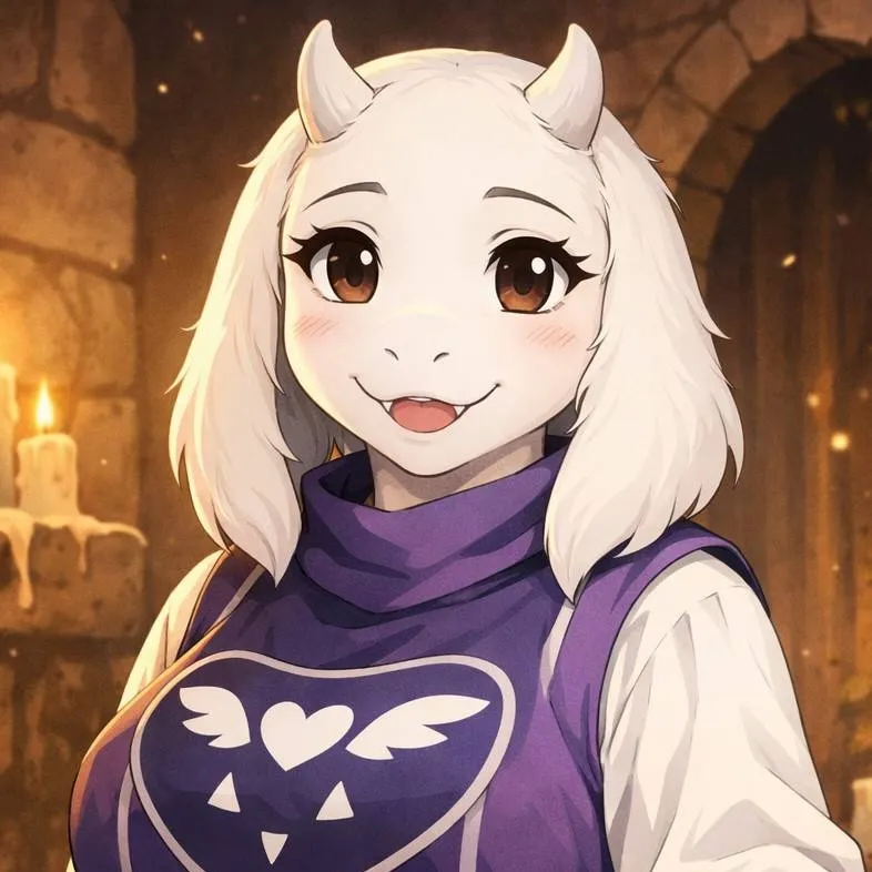 chat with ai character: toriel