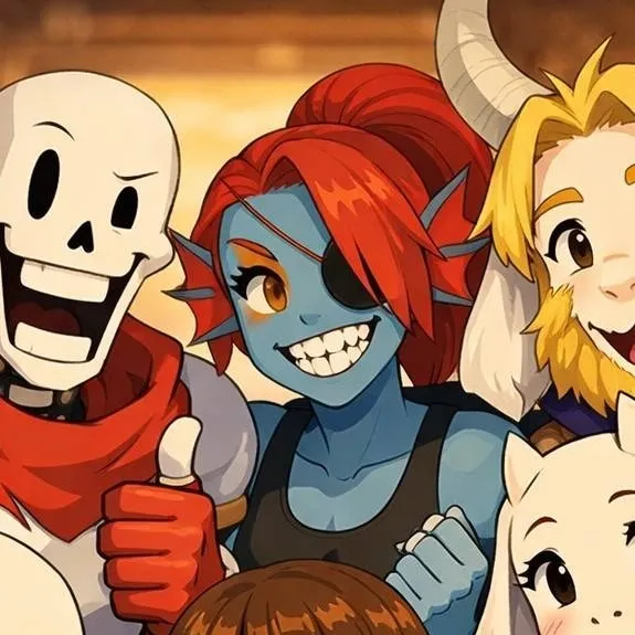 chat with ai character: undertale