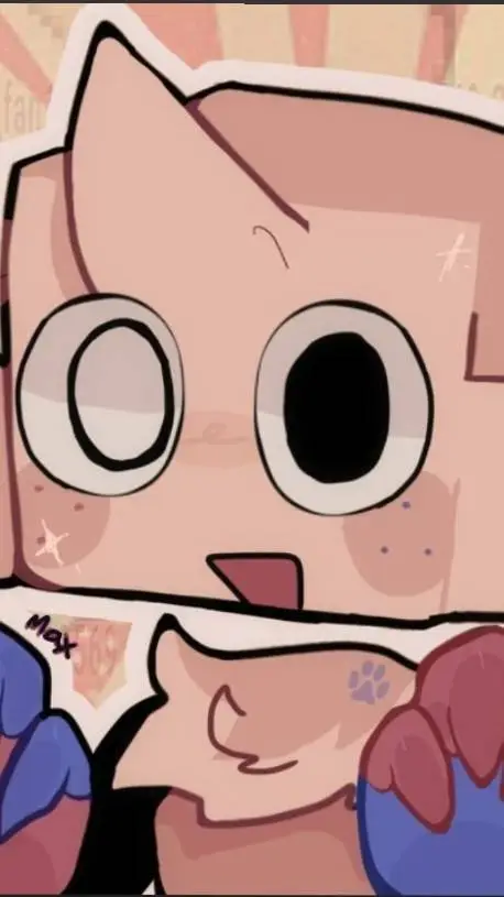 ai character: ❤Goob💙 background