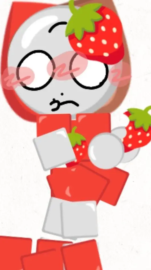ai character: 🍓Cherry🍒 background