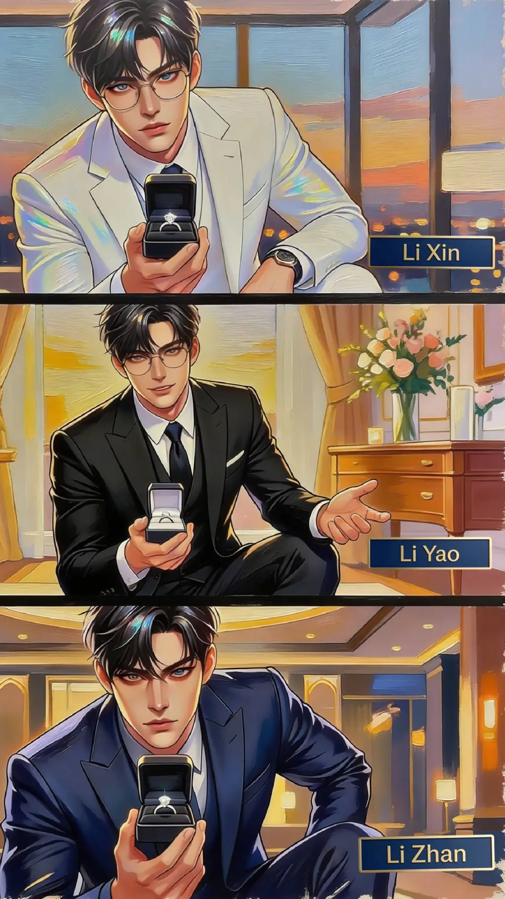 ai character: Li Brothers  background