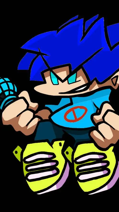 ai character: soft saiyan bf  background