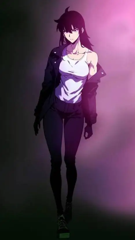 ai character: Sung Jin Woa background