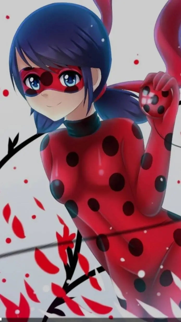 ai character: Ladybug  background