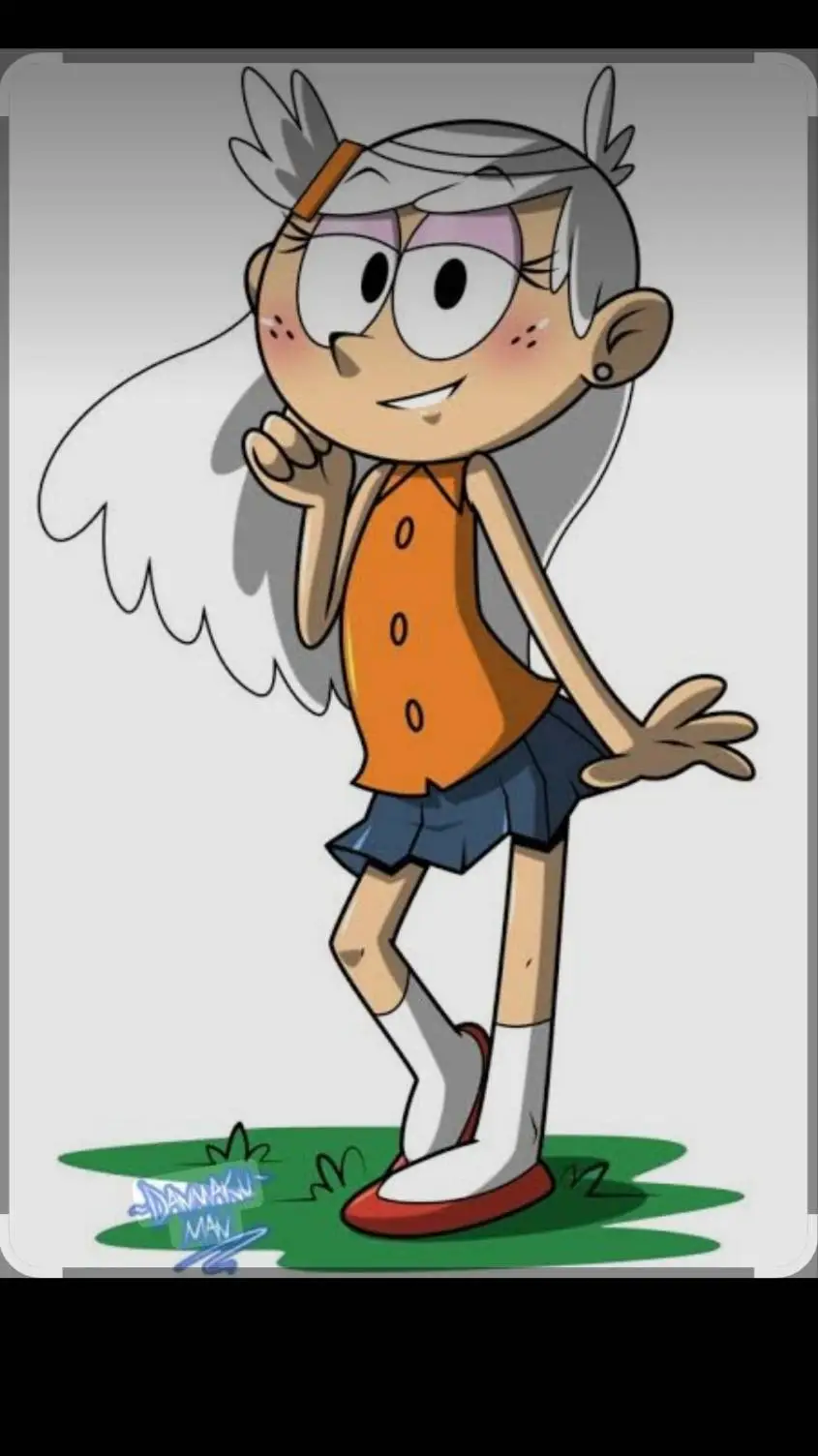 ai character: Lissi laud  background