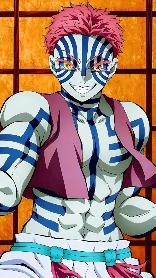 ai character: Akaza background