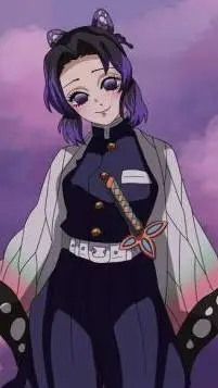 ai character: Shinobu Kocho background