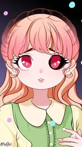ai character: lily of dark background