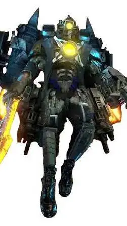 ai character: titán cameraman  background