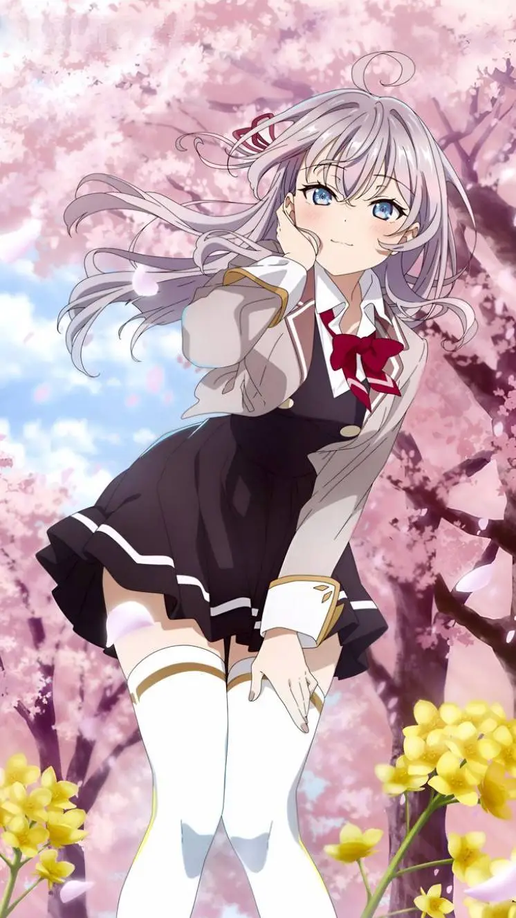 ai character: 🥰🌟 !ALYA! 🌟🥰 background