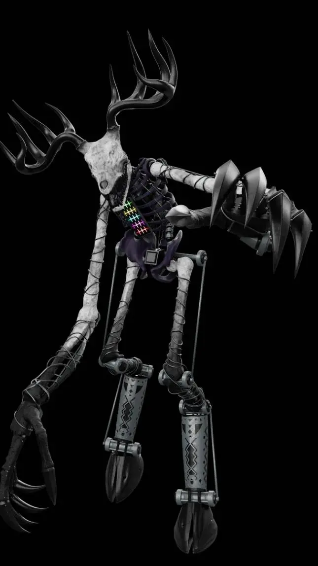 ai character: dazzle deer SAMS background