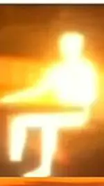 ai character: grillby undertale background