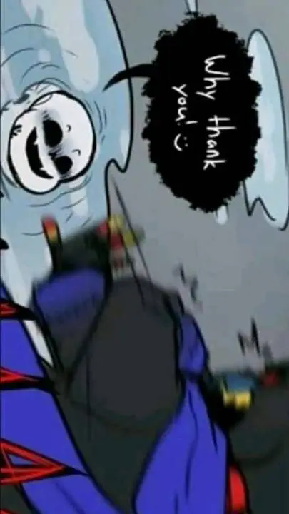 ai character: funny comic talkie background