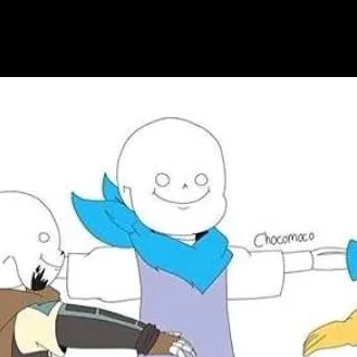 chat with ai character: star sans t-posing