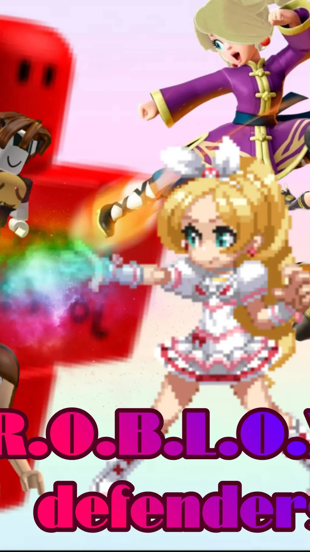 ai character: ROBLOX defenders background