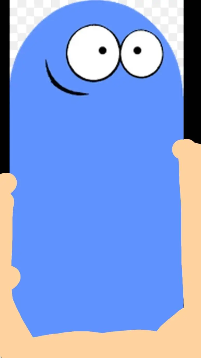 ai character: tiny bloo (origin) background